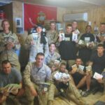 Happy soldiers in Afghanistan